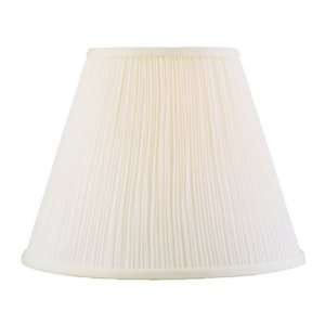 Design Trends 11H Natural Linen Pleated Lamp Shade PSH0224  