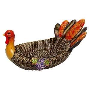 Thanksgiving Turkey Basket Tray
