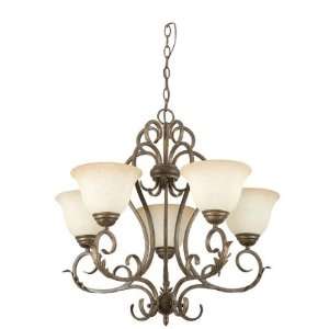  25 3/4 5 Light Chandelier   Sienna