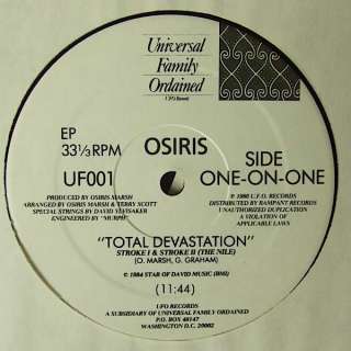   / TOTAL DEVASTATION / OBSCURE PRIVATE SYNTH FUNK BOOGIE 12 / LISTEN