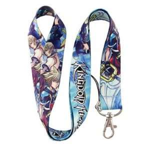 Kingdom Hearts Neck Lanyard BLUE 25mm X 45cm Keychain Holder  