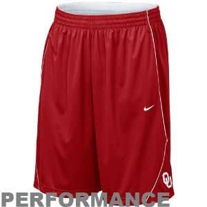  Nike Oklahoma Sooners Crimson Pre Game Performance Shorts 