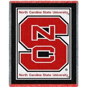  North Carolina State University Logo Black Jacquard Woven 