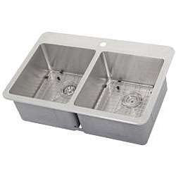   Royale Stainless Steel 16 gauge Overmount Kitchen Sink  