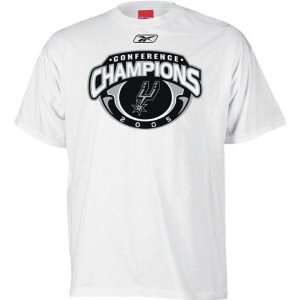 San Antonio Spurs 2005 Western Conference Champions Script T Shirt 