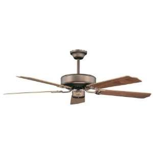  California Home 52 Ceiling Fan in Oil Brushed Bronze 