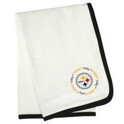 Baby Fanatic Pittsburgh Steelers Cotton Receiving Blanket   