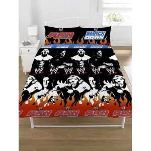  WWE Rotary Double Bed Duvet Quilt Cover Set