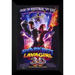 Shark Boy & Lava Girl 27x40 FRAMED Movie Poster   2005  