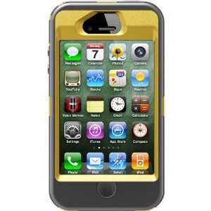  Otterbox Iphone 4s Defender Case   Yellow/grey 