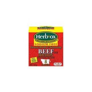 Herb Ox Bouillon Packets Chicken Instant Broth & Seasoning Sodium Free 