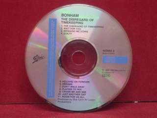 BONHAM   THE DISREGARD OF TIMEKEEPING   1989 CD  
