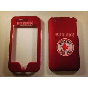  Boston Red Sox Red iPhone 3 3G Faceplate Case Cover Snap 