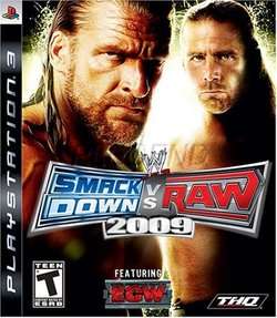 WWE SmackDown vs. Raw 2009 PS3 Playstation 3 NEW 752919990506  