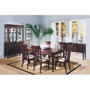  7 pc espresso finish dining room set Furniture & Decor