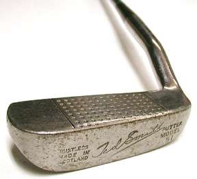 Ted Smith Rustless Made in Scotland Putter Model 51 34  