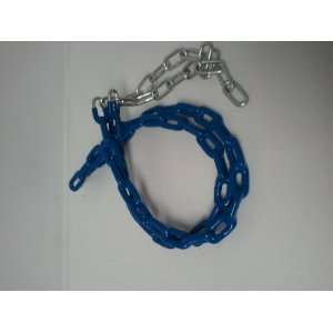  42 Coated Chain for Swings Blue Sold By Pair, 42 Coated 