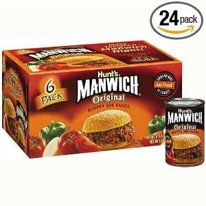 Manwich Original Sloppy Joe Sauce, 15.5 Ounce Units (Pack of 24 