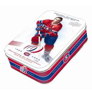  Montreal Canadiens Upper Deck NHL Commemorative Tin 