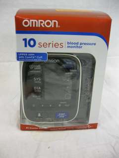 Omron BP785 10 Series Upper Arm Blood Pressure Monitor Black White 