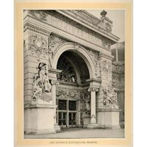  1893 Chicago Worlds Fair Horticultural Building East 