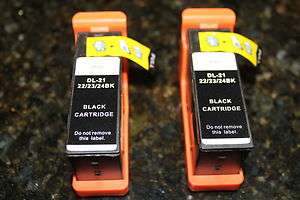 Black ink Cartridge for Dell Series 21/24 P513w v313w V515w P713w 