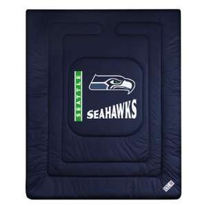 Seattle Seahawks Jersey Mesh Twin Comforter from The Locker Room 
