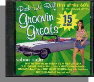 Groovin Greats Rock n Roll Hits of The 60s, #8  CD  