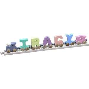    Wooden Track For Five Letter Name Train (Track ONLY) Toys & Games