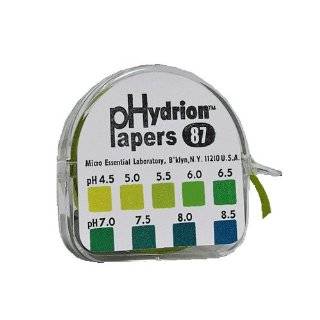 pHydrion Ph Paper Roll 15 Ft   Ph Range 4.5 8.5