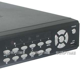   Network 1000GB DVR System 3.6mm IR Dome Camera Night Vision  
