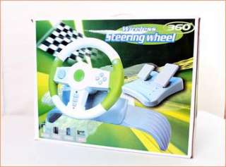 Wireless Steering Driving Racing Wheel for 4in1 PC/PS2/PS3/XBOX360 