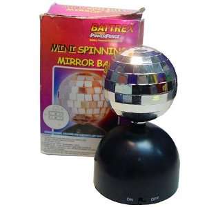  6 Battery Operated Mirror Disco Balls