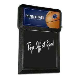   Nittany Lions Team Menu Board with Basketball Design