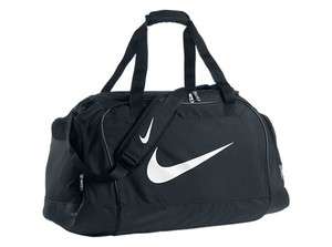   Bag Club Team Medium Duffel Personal Black Soccer Football Gym Bags