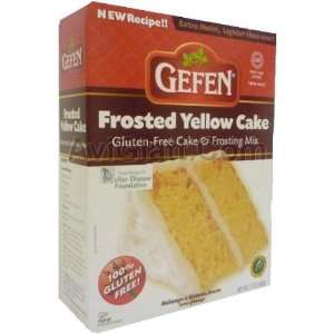 Gefen Gluten Free Frosted Yellow Cake 17 Grocery & Gourmet Food
