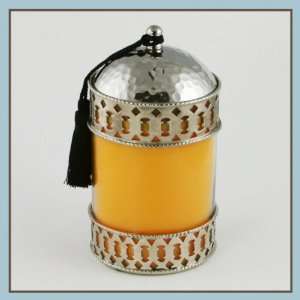 Morocco Candle Jar Gold 