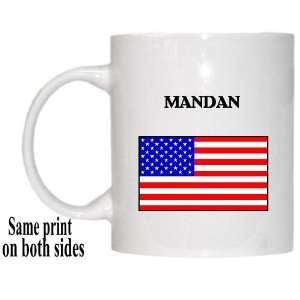  US Flag   Mandan, North Dakota (ND) Mug 