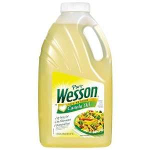 Pure Wesson Canola Oil   1.25gal Grocery & Gourmet Food