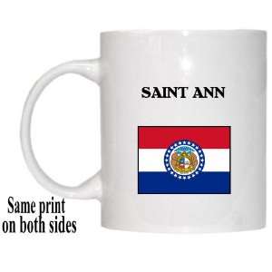    US State Flag   SAINT ANN, Missouri (MO) Mug 
