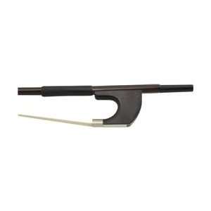  Glasser Fiberglass Bass Bow with Plastic Grip, French 1/2 