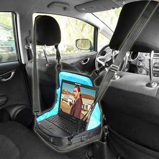 In Car 7   10.2 inch Portable DVD Player Case   Attaches to Rear or 