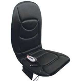 Roadpro RP 1368HM 12V Heated Seat/Back Cushion with 5 Powerful Motors 
