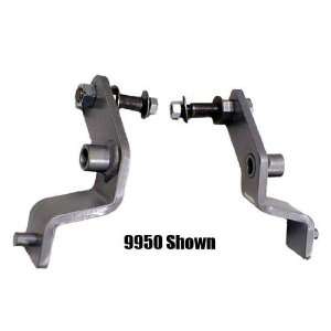  MORE 9950 Long Travel Rear Brackets for Jeep, Bare Steel 