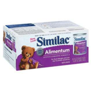 Similac alimentum hypoallergenic formula powder, ready to feed   8 oz 