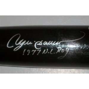  Autographed Andre Dawson Baseball Bat   Rawlings W 1977 Nl 