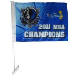  Dallas Mavericks 2011 NBA Champions Car Flag Sports 