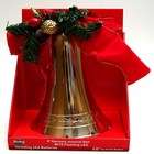 NA Gold LED Musical Christmas Bell with Motion Sensor
