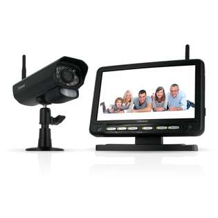 Defender Digital Wireless DVR Security System with 7 LCD Monitor and 