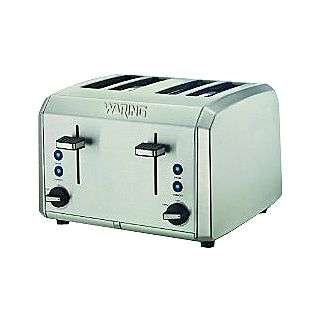 Waring Professional 4 Slice Toaster, Brushed Stainless Steel